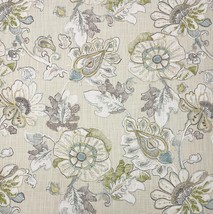 Richloom Almada Shore Large Floral Linen Like Multipurpose Fabric By Yard 54&quot;W - £11.98 GBP