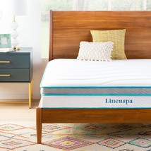 Linenspa 10 Inch Memory Foam And Innerspring Hybrid Mattress – Full Mattress – - $275.99