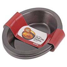 Daily Bake Non-Stick Oval Pie Dish (14x10cm) - 4pcs - £30.92 GBP