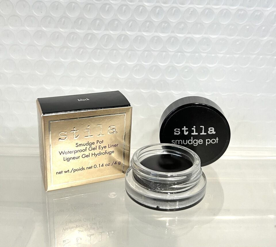 Primary image for Smudge Pots Waterproof Gel Eye Liner - Black by Stila for Women - 0.14 oz