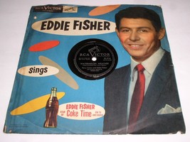 Eddie Fisher Perry Como Watermelon Weather Maybe78 Rpm Record With Coke Sleeve  - £19.76 GBP