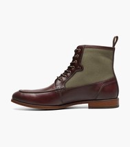 Stacy Adams Brumley Moc Toe Lace Up Boot Brown Multi 25731-249 image 7