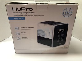 HuPro PRO-771 - 6L Large Capacity - Ultrasonic Cool &amp; Warm Mist Humidifier - £63.30 GBP