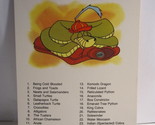 1978 Walt Disney&#39;s Fun &amp; Facts Flashcard: Reptiles and Amphibians - $2.00