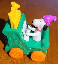 Mc Donald&#39;s Snoopy Organ Vehicle P EAN Uts Happy Meal Toy STS1 - £4.97 GBP