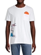 Eleven Paris Men&#39;s Space Jam A New Legacy T-Shirt in White-Size Small - £27.62 GBP