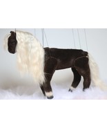 Marionette Horse/Puppet horse/Marionette theatre pony/Brown horse/White ... - $358.69 CAD