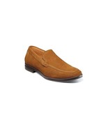 Men&#39;s Stacy Adams Pelton Moc Toe Slip On Work Shoes Tan Suede 25601-244 - $1,974.98 MXN