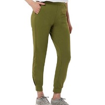Denim &amp; Co. Active French Terry Jogger Pants w/ Ankle Pleat X LARGE (892) - $23.76