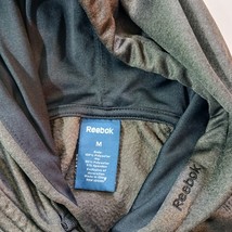 Reebok RN#104141 Men's Hoodie Gray Long Sleeve Drawstring Pullover Sweatshirt M image 3