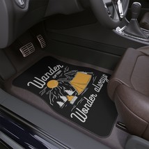 Glowing Car Floor Mats, Non-Skid Polyester Carpeting, Front and Rear, Ma... - £28.36 GBP+