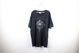 Vintage Mens XL Distressed Black Label Society Order of the Black Band T-Shirt - £31.10 GBP