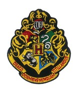Harry Potter Hogwarts Iron On Patch Yellow - £4.71 GBP
