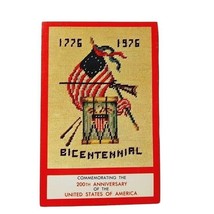 1776-1976 Commemorating the Bicentennial Postcard Vintage Unposted Color - £1.58 GBP