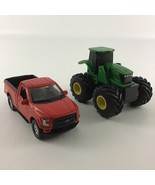 ERTL John Deere Tractor Farm Vehicle Welly Ford F-150 Regular Cab Red Tr... - $35.05 CAD