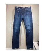 Joe&#39;s Jeans Women&#39;s Dark Blue Mid Rise Skinny Stretch Ankle Denim Pants ... - $35.04 CAD