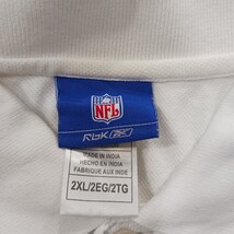 REEBOK NFL Short Sleeve Button Down Arizona Cardinals Polo Shirt White 2XL image 5