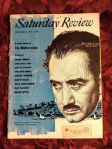 Saturday Review October 24 1953 Ignazio Silone Mediterran EAN Burges Johnson - £8.63 GBP