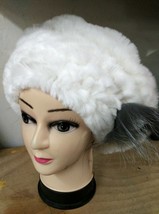 H7535 Rex   Beret Hat Women Autumn Winter Fashion Warm Berets Cap Female Korean  - £66.52 GBP