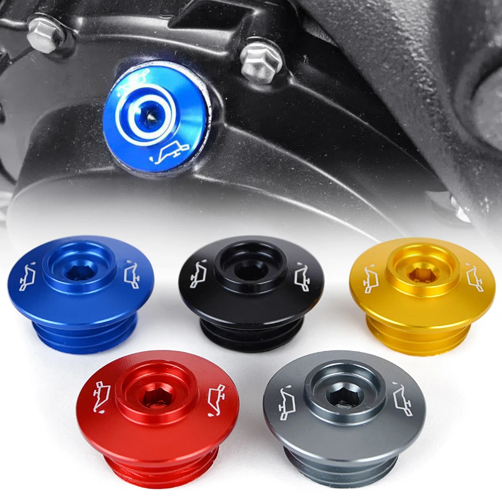 M27*3.0 Oil Filler Cap Engine Plug Cover For Yamaha XSR700 Xtribute XT660X - £13.42 GBP