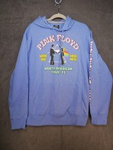 Pink Floyd Hoodie Med Mens Blue Wish You Were Here North American Tour 1975 - £10.80 GBP