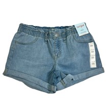 Cat And Jack Girls Ultimate Stretch Shorts Color Light Blue S-Large (10/12) Plus - £8.24 GBP
