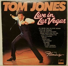 Album Vinyl Tom Jones Live in Las Vegas 1967 Parrot XPAS 71031 - £5.93 GBP