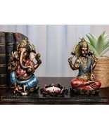 Lord Ganesha & Sri Krishna Seated With Lotus Flower Votive Candle Holder... - €27,48 EUR Lord Ganesha & Sri Krishna Seated With Lotus Flower Votive Candle Holder... - €27,48 EUR