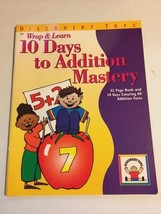 Discovery Toys Wrap &amp; Learn 10 Days To Addition Mastery Book Workbook Reproducib - £14.80 GBP