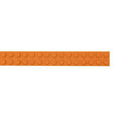 Orange building block strip flexible tape DIY part - LEGO (R) Minifigures