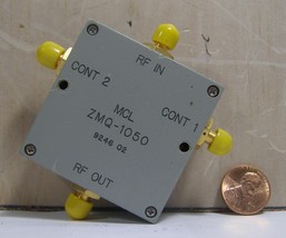 MINI-CIRCUITS MCL MODEL: ZMQ-1050 MODULATOR ... SMA COLOR:GREY - $74.99