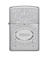 Zippo Windproof Lighter Zippo Crown Stamp High Polish Chrome Finish - £55.16 GBP