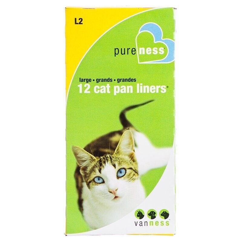 Primary image for Van Ness PureNess Cat Pan Liners - Large - 12 count