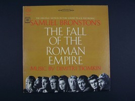 Dimitri Tiomkin Fall Of The Roman Empire Soundtrack Vinyl LP Record Album OS2460 - £11.86 GBP