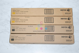 4 New Genuine Xerox Color C60, C70 YYKK Toner Cartridges 006R01655 &amp; 006... - £405.10 GBP