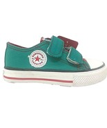 Canvas Sneakers Chuck Casual Shoes Green Red for Kids School Shoes US 12... - £9.95 GBP