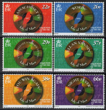 Isle of Man 842-847 MNH Bee Gees Songs Music Entertainment ZAYIX 061223SM103M - £4.66 GBP