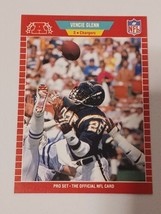 Vencie Glenn San Diego Chargers 1989 Pro Set Card #359 - £0.73 GBP