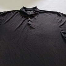 Royal Club 3-Button Men’s Black Polo Shirt Short Sleeve Size 5XL image 6