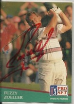 Fuzzy Zoeller Signed Autographed 1991 Pro Set Golf Card - £19.20 GBP