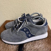 Saucony Jazz XT 600 Men&#39;s 9 Gray Navy Leather Classic Retro Streetwear S... - $1,311.25 MXN