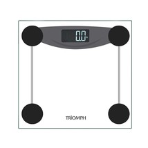 Triomph Smart Digital Body Weight Bathroom Scale With Step-On, Digital S... - $44.99