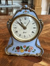 Vtg German Staiger West Germany Clock Plays &#39;Oh What A Beautiful Morning” WORKS - £39.78 GBP