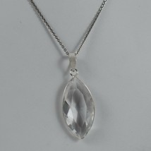925 Sterling Silver Crystal Qtz Gemstone Handmade Pendant Women Her Gift PSV2369 - £25.11 GBP+