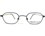 Neostyle Petite Eyeglasses Frames COLLEGE 202 295 Matte Blue Wire Rim 44... - $46.59