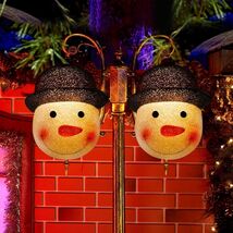 2PCS Christmas Snowman Porch Light Covers for Porch Lights, Garage Light... - $276.57 MXN