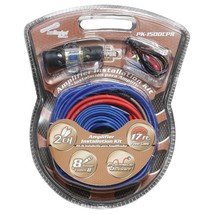 Audiopipe 8GA Copper Amplifier Wiring Kit 1500 Watt Systems - $75.36