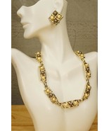 Vintage Costume Jewelry Sarah Coventry 1957 CANDLELIGHT Necklace Earring... - £27.17 GBP
