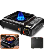 Portable Camping Stove，Butane Stove with Wind Baffle，Portable Camping St... - $953.53 MXN