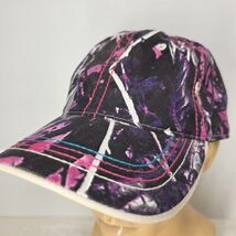 Ladies Fit By Outdoor Cap Black Purple Pink Camo Camouflage Hat Hunting - $11.87